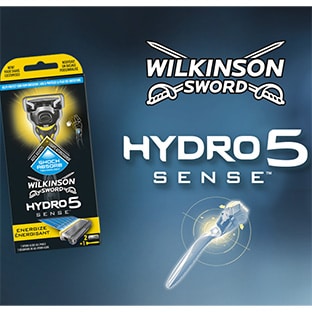 Test Wilkinson : rasoirs Hydro 5 Sense gratuits