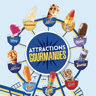 Jeu Attractions Gourmandes : 100 pass Parc d’attractions …