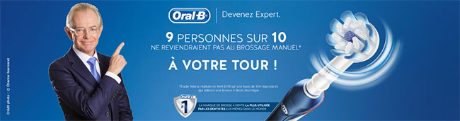 testez gratuitement la brosse à dents électrique Oral-B Pro 2