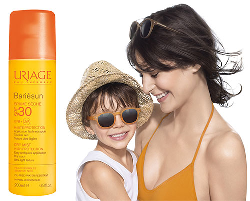 testez gratuitement la Brume Sèche Bariésun SPF50+