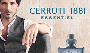 Échantillons gratuits du parfum Cerruti 1881 Essentiel