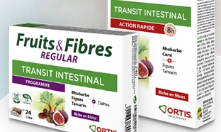 Échantillons gratuits de compléments Fruits & Fibres d’Ortis