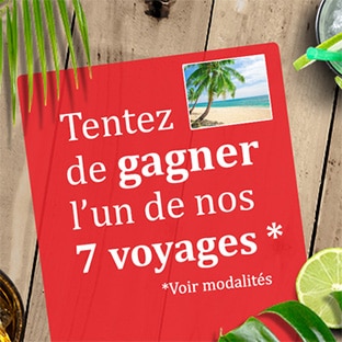 Jeu Carrefour des Rhums : voyages et verres à gagner