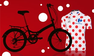 Jeu Tour à Pois Carrefour : 142 lots à gagner (vélo, planchas…)