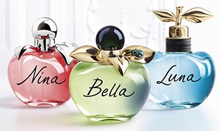 Jeu Nocibé : parfums Bella + Nina + Luna de Nina Ricci à remporter