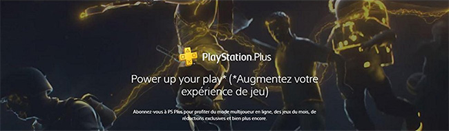 Promo Abonnement PlayStation Plus PSN PS+