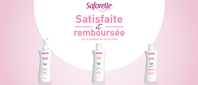 Offre de remboursement Saforelle