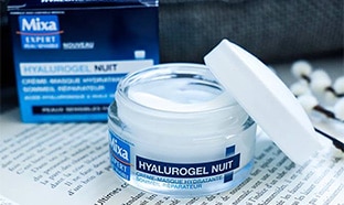 Test Mixa Expert : soins Hyalurogel Nuit gratuits