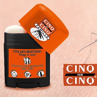 Test Cinq sur Cinq : sticks anti-moustiques gratuits