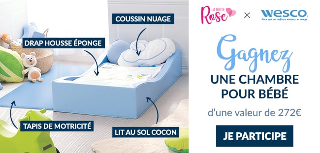 remportez une chambre pour bébé Wesco avec La Boîte Rose