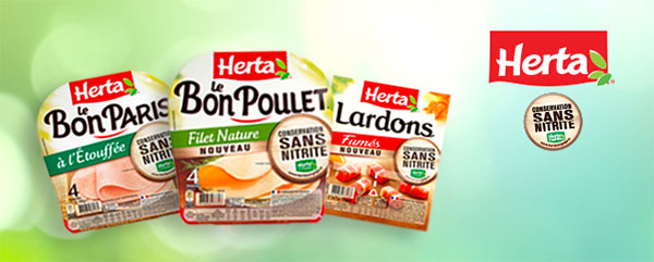 paquets Conservation Sans Nitrite et sans Allergène Herta offerts