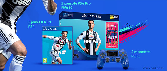 La Boutique N'est Pas Accessible Fifa 22 Jeu FIFA 19 Auchan : PS4 Pro et 22 autres lots à gagner