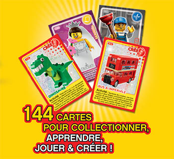 les cartes lego