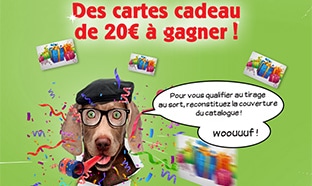 Jeu Cora Incorayable : 50 cartes cadeaux de 20€ à gagner