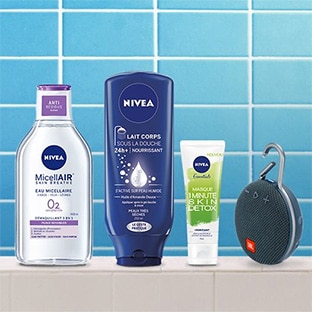 Jeu Nivea accompagne vos matins : 30 kits enceinte JBL + soin