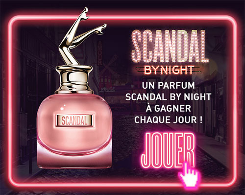 gagnez un parfum Scandal By Night de Jean Paul Gaultier