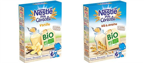 testez gratuitement la gamme P’tite Céréale BIO de Nestlé