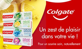 ODR Colgate : Dentifrices Natural Extracts 100% remboursés