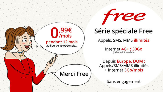 Série spéciale Free Mobile 30 Go