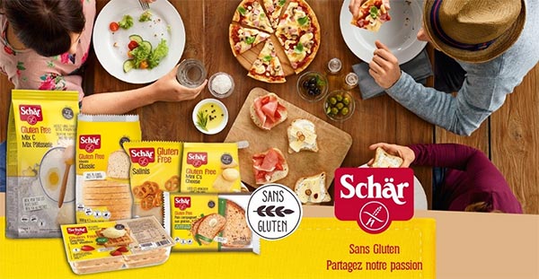 testez gratuitement les produits sans gluten Schär