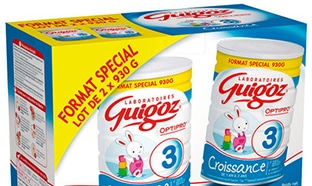 Promo Guigoz Croissance et bon de réduction