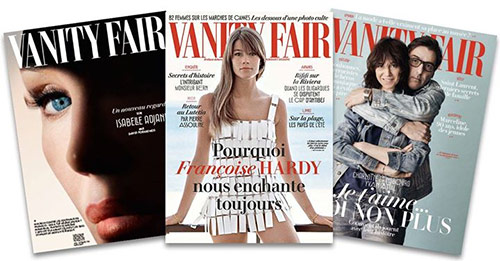 Recevez gratuitement 3 magazines Vanity Fair