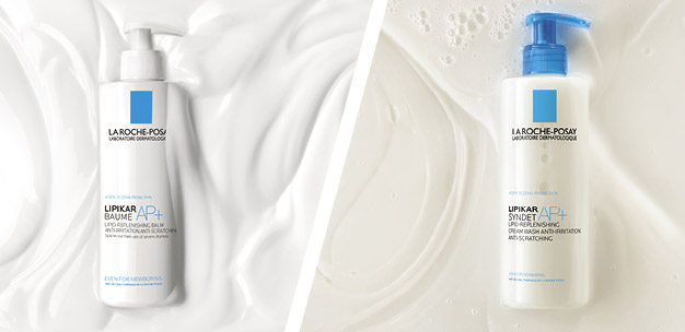 testez gratuitement le baume et la crème lavante Lipikar AP+ La Roche-Posay