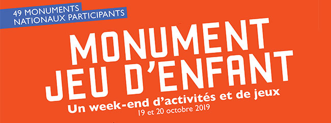 activités pédagogiques pendant Monument Jeu d’Enfant 2019