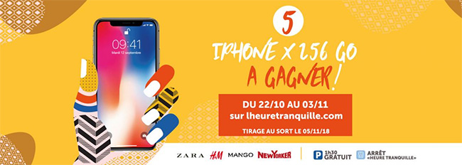 iphone X à gagner