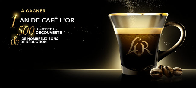 Concours L'Or Espresso, 3 coffrets dégustation à gagner ! - Les bons plans  de Naima