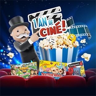 Hasbro : 1 an de cinéma offert