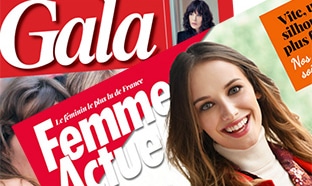 Un magazine féminin gratuit : Gala ou Femme Actuelle