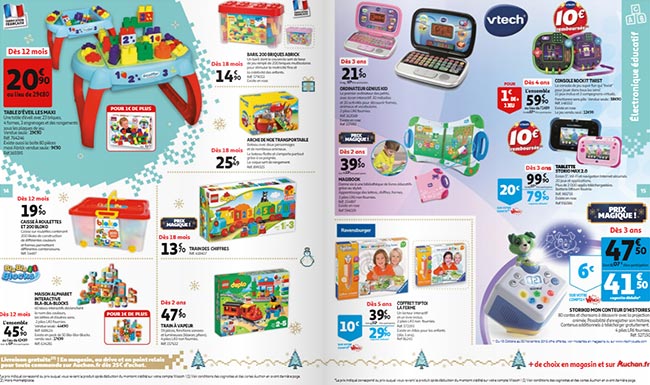 auchan jouet noel 2018