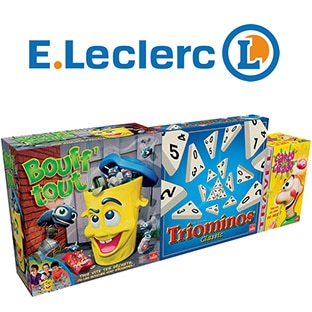 Promo Leclerc Noël : Lot de 3 jeux Goliath à 19,90€ seulement