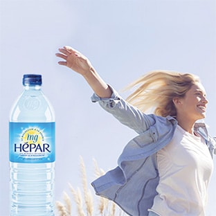 Test Hépar : 2’000 packs de bouteilles d’eau gratuits
