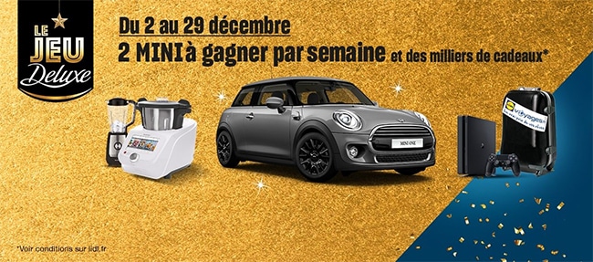 Jeu Lidl Deluxe 8 Voitures 4 Sejours Et 5 170 Cadeaux A Gagner