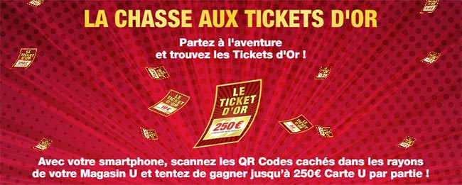 Partez à la chasse aux tickets or