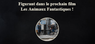 Tentez de devenir Figurant dans les Animaux Fantastiques