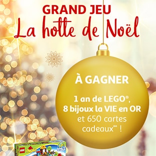 Jeu 125 jours Auchan : La Hotte de Noël