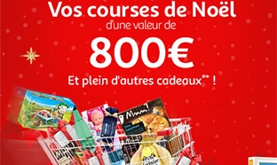 Jeu.Auchan.fr/Jeu_de_Noel avec code : Des bons d'achat à gagner
