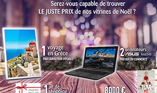 Jeu Les vitrines de Noël de Carrefour : 24 gros cadeaux à gagner