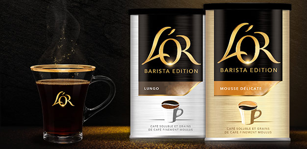 cafés solubles L’OR Barista Edition