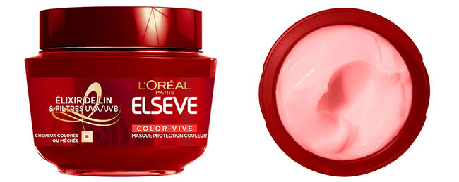 Masque protecteur Elsève Color-Vive de L'Oréal Paris