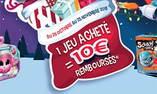 ODR TF1 Games : 1 jeu éligible acheté = 10€ remboursés