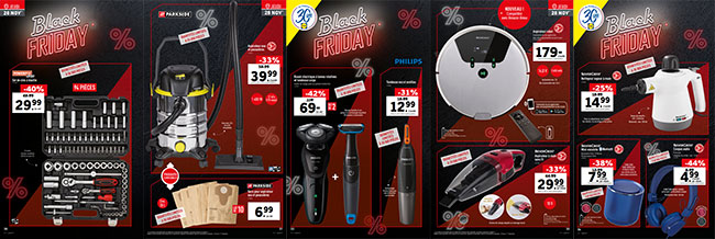 Catalogue Black Friday de Lidl : Du 27 nov. au 3 décembre 2019 Black Friday promo aspirateur Parkside Lidl 14 11 18