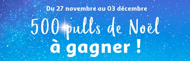 gagner l’un des 500 pulls de Noël Disney