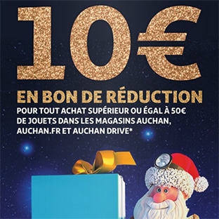 auchan code promo jouet