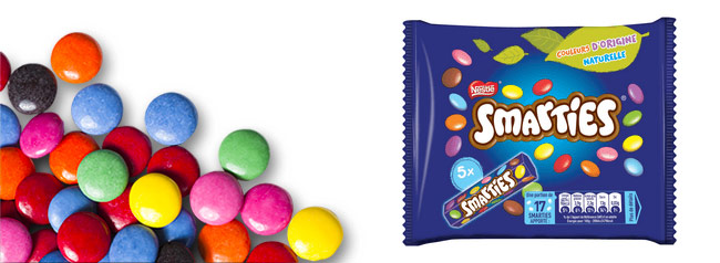 testez gratuitement un pack de sachets Smarties