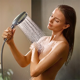 Test gratuit d'un pommeau de douche Hansgrohe