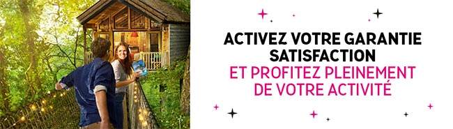 activer la garantie satisfaction de Wonderbox